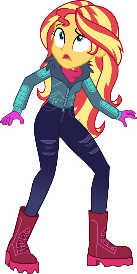 sunset shimmer costume|sunset shimmer winter outfit.